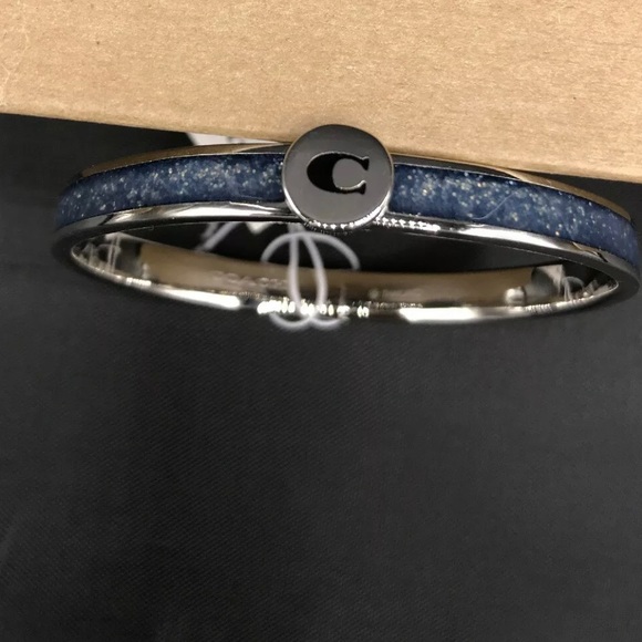 Coach Jewelry - NWT Coach Silver & Speckle Blue bracelet